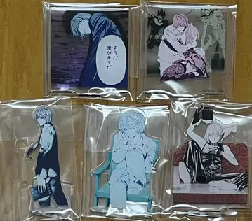 제일복권 데스노트 G상 아크릴 스탠드 5개 세트