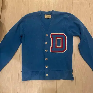 Epoch 가디건 미국 빈티지 의류 블루