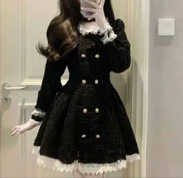 Melty Fondue 나를 지키는 블랙 원피스