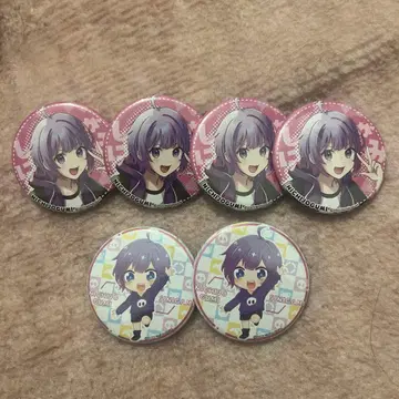 일상조 시니가미 캔뱃지 6개 세트