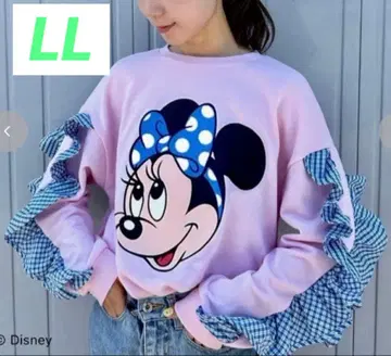 택 포함 새상품 디즈니 트레이닝복 맨투맨 미니 시마무라 치마지로 LL