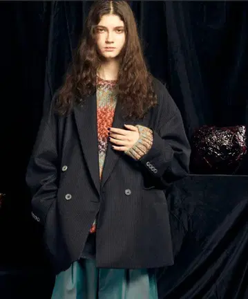 MAISON SPECIAL 프라임 오버 더블 자켓