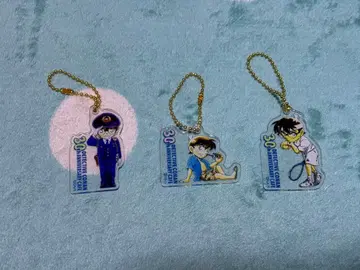 명탐정 코난 30주년 기념 카페 아크릴 키링