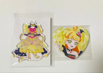 비밀의 아이프리 빅카메라 캔뱃지 코디 아크릴 키링 쥬리아