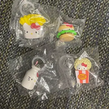 헬로키티 아메리칸 디자인 메지루시 액세서리 가챠 산리오 가샤