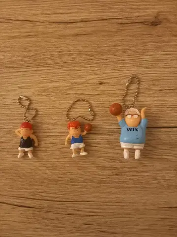 슬램덩크 강백호 안자이 선생님 키링 3개 세트 SLAM DUNK