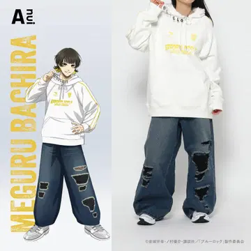 블루 록 andST Anui 하치라쿠 메구루 게이밍 후디