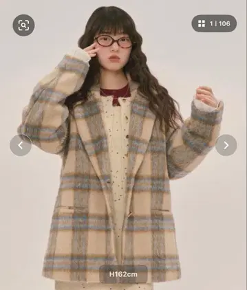 loin nuit 샤기 코트