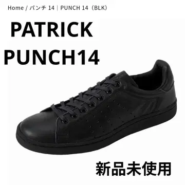 패트릭 펀치 14 블랙 스니커즈 38 미사용 새상품