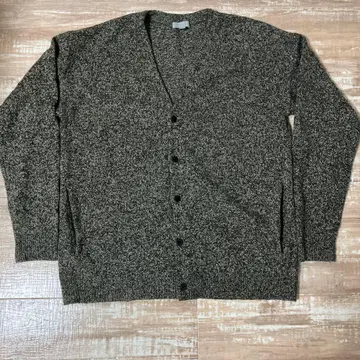 COS 다크 브라운 니트 가디건