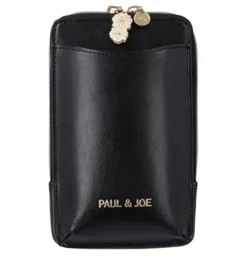 새상품급 PAUL & JOE 스마트폰 숄더백 블랙