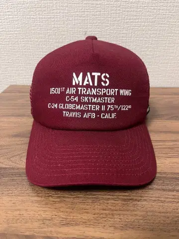 AVIREX 아비렉스 메쉬 캡 레드 아메카지 완판템 레어