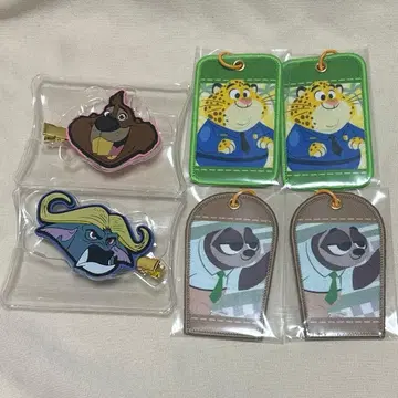 주토피아2 플라이트 택 키링 앞머리 클립 묶음 판매