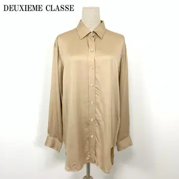 LA6472 두즈엠 클래스 롱 긴팔 셔츠 베이지 레이온 L