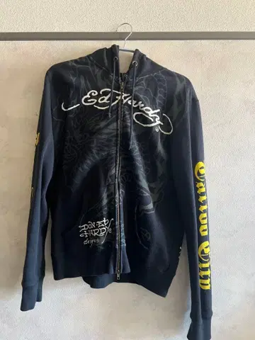Ed Hardy 지퍼 후드티