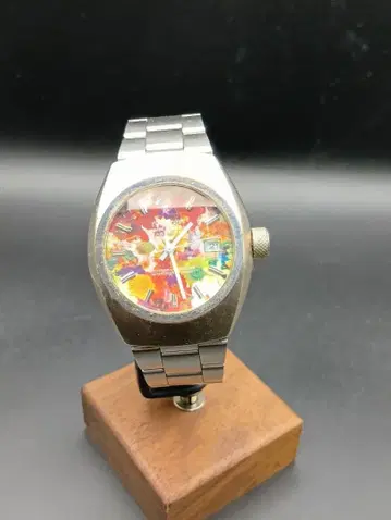 rehacer 손목시계 멀티 컬러 꽃무늬 작동품