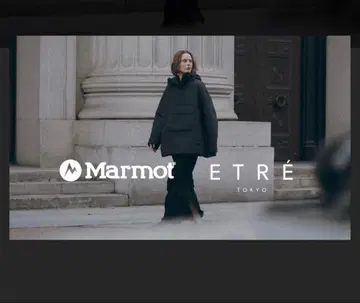 마모트 x 에트레 도쿄 퍼텍스 패딩 아노락 M 사이즈