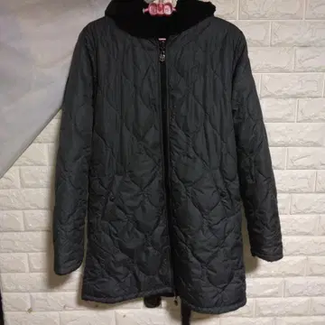 하이드로겐! 퀼팅 후드 부착 다운 자켓! 롱! 최종 가격 인하