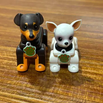 바우브릭! 큐브릭! 닥스훈트와 치와와 2점!