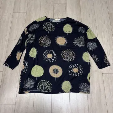 서울베리 soulberry 올 패턴 티셔츠 폴리에스테르 L