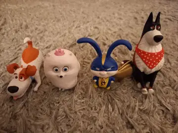 반려동물 2 피규어 세트