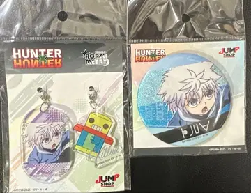 HUNTER x HUNTER 키루아 아크릴 글리터 캔 배지