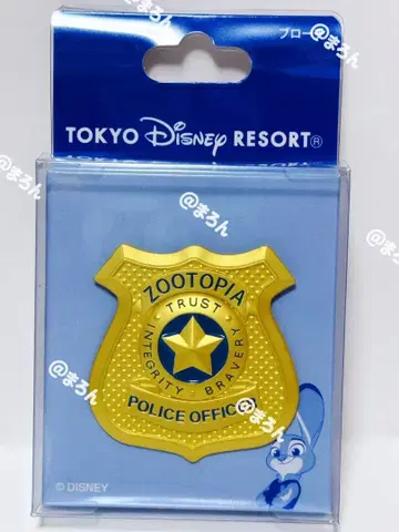 주토피아 2 브로치 디즈니 리조트 한정판