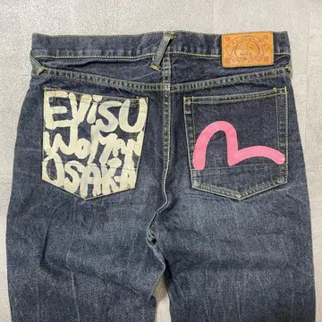 [ 구제 의류 ] EVISU 에비수 데님 갈매기 오사카 한정판