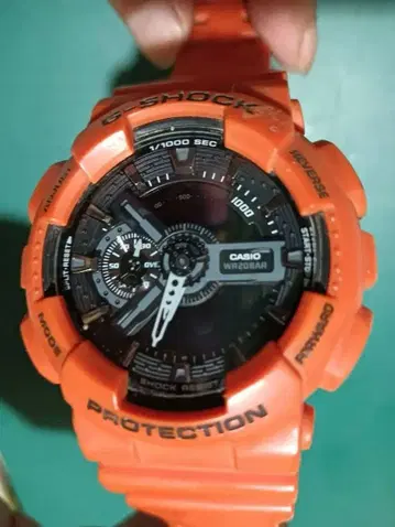 CASIO G-SHOCK 레스큐 오렌지 GA110MR