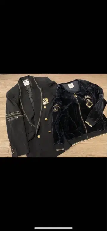 VALENZA PO 자켓&벨로아 자켓 세트