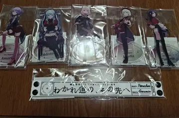 Ave Mujica 아크릴 스탠드 5개 + 리스트 밴드