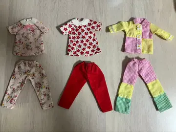 [ 공식품 ] 리카짱 옷 갈아입기 의류 파자마 의류 레트로 2