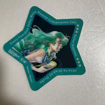 세일러문 전시회 넵튠 코스터 오사카 카페 한정판