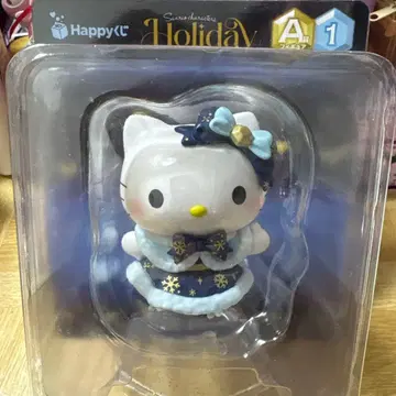 Happy 복권 Holiday A상 헬로키티 피규어