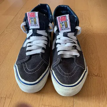 초레어 귀중품 80 S 90'S USA VANS 하이컷 빈티지