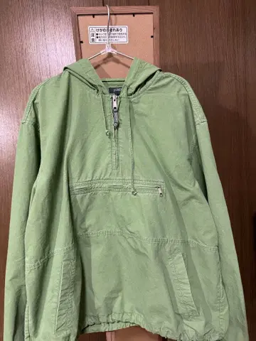 [ J.CREW ] 그린 코튼 아노락