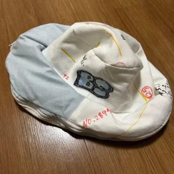 BODYSONG. 빈티지 코튼 데님 햇 에코백