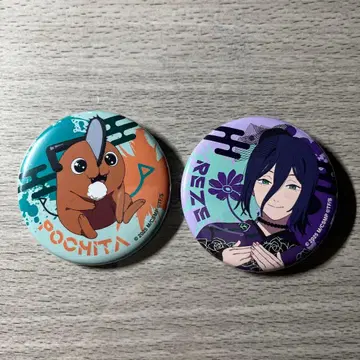 극장판 체인소 맨 OMATSURI POPUP 캔뱃지