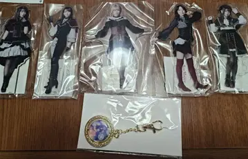 Ave Mujica 아티스트 아크릴 스탠드 5개 + 키링 세트