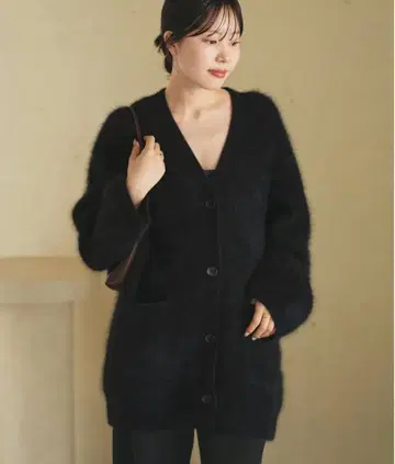 plage Fur Midi 가디건