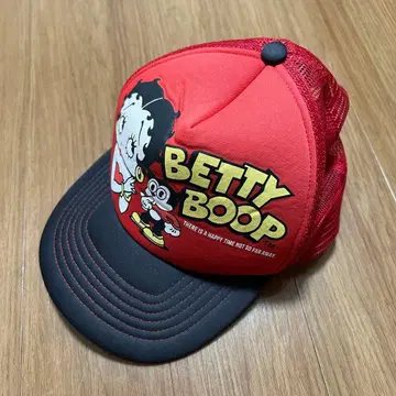 베티  부프 트래커 캡 레드