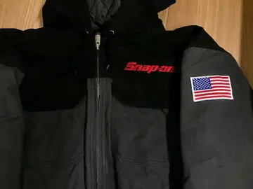 SNAP ON 스냅온 덕 워크 자켓 충전솜 자수