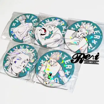 HUNTER x HUNTER 올스타 캔뱃지 히소카 5종 2개