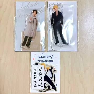 테라니시 타쿠토 timelesz 아크릴 스탠드 스티커 세트 fest