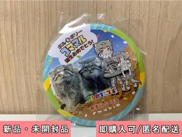 케모노 프렌즈 콜라보 한정판 캔뱃지 마눌고양이 & 코마누르 B 1