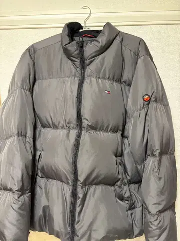 TOMMY HILFIGER 그레이 다운 자켓 XXL