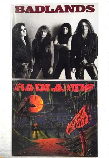 2장 세트! 배드랜즈 / BADLANDS & VOODOO HIGHWAY