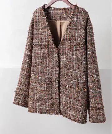 LOUNGEDRESS(라운지 드레스) 믹스 트위드 자켓