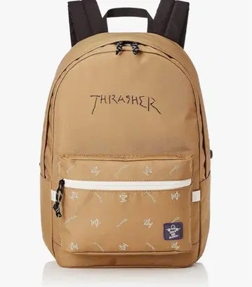 새상품 THRASHER 브라운 백팩