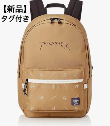 새상품 THRASHER 브라운 백팩
